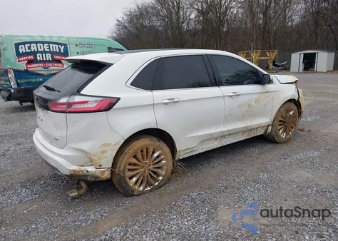 2022 Ford Edge Titanium from USA, damaged, VIN 2FMPK4K99NBA28814